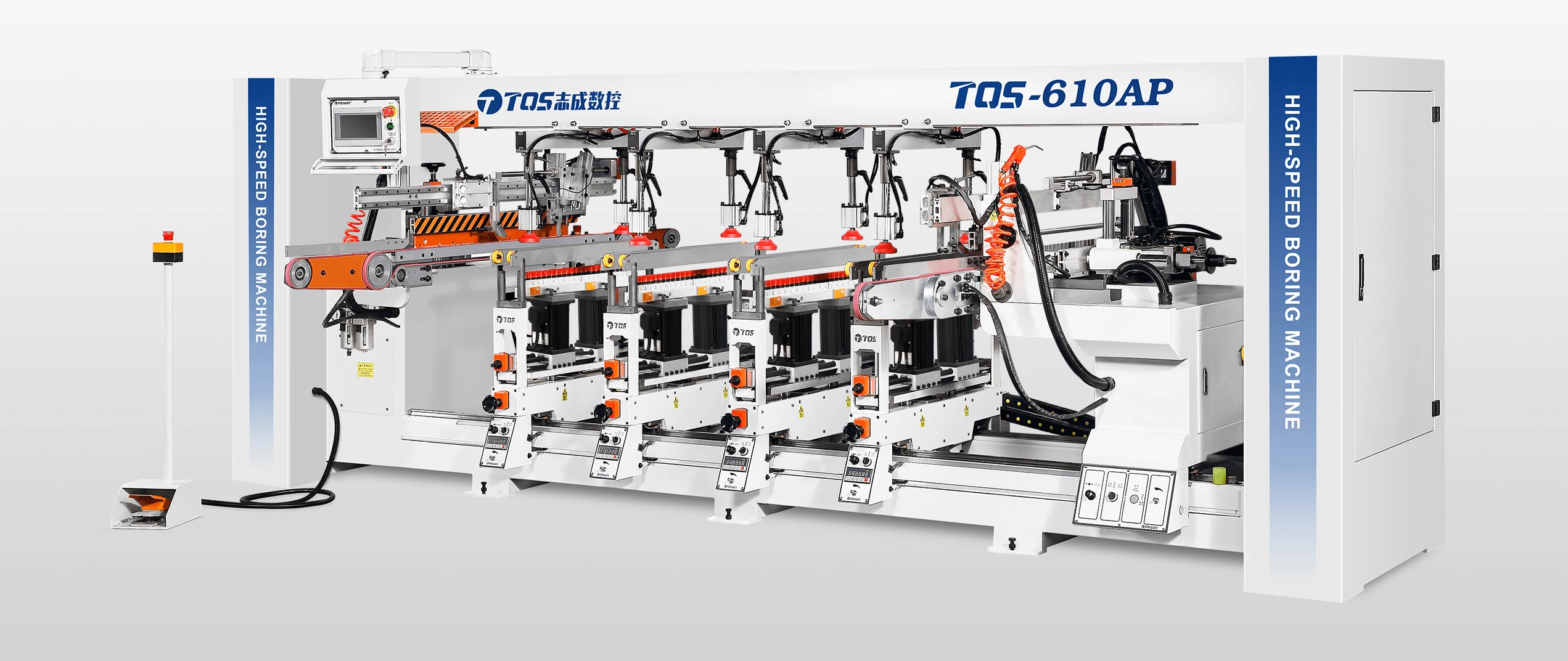 TQS-610/606AP —Otomatik Beslemeli Delme Makinesi